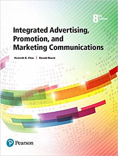 Integrated Advertising, Promotion, and Marketing Communications (8th Edition) - Original PDF